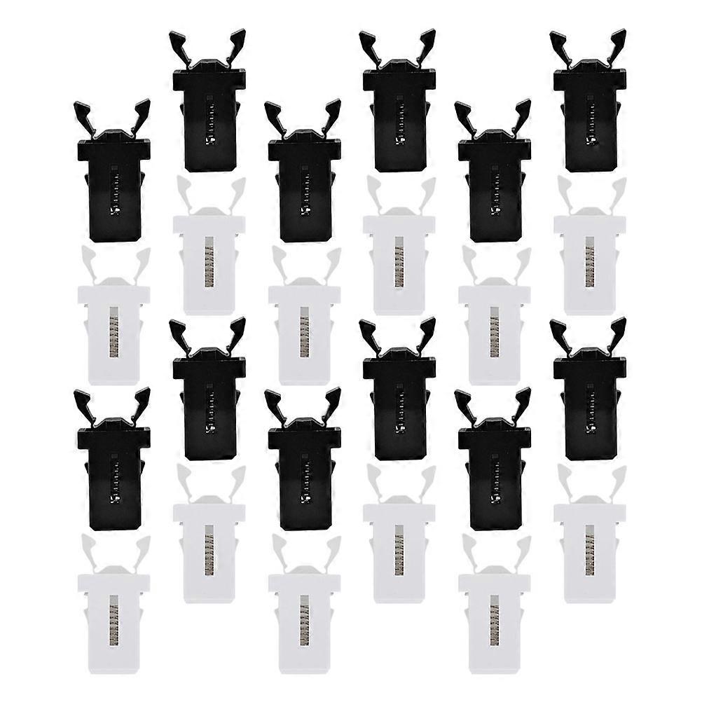Universal Plastic Trash Can Lock Button for Secure Use 24Pcs