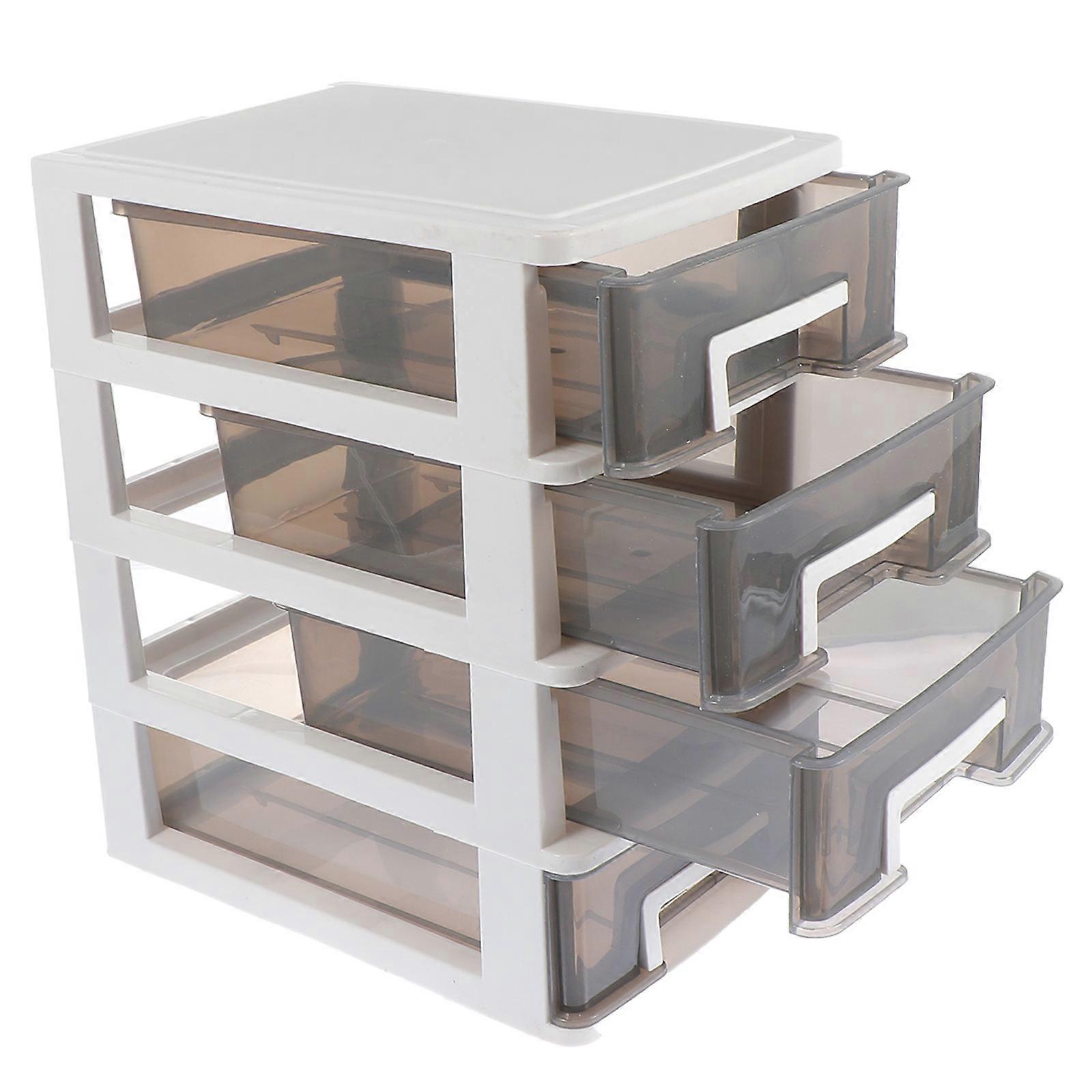 Storage Box Multi Layer Box for Desktop Use 1Pcs Transparent Holder