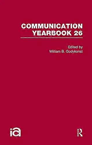 Communication Yearbook 26 - Taylor & Francis Ltd