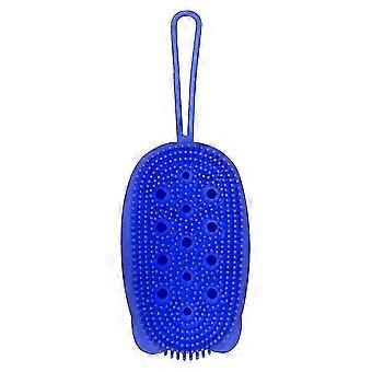 1 Bathroom Item Massage Brush Shower Tools (blue)