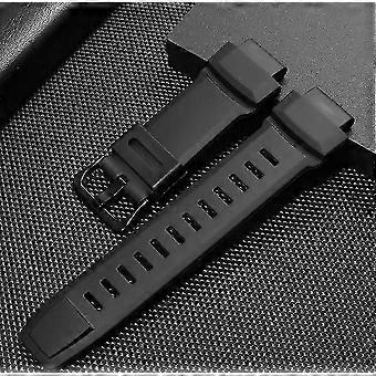 Schweißbeständiges Gummiarmband für Casio PRW-3500/2500 Outdoor-Uhrenarmband