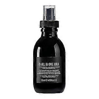 Spray Capilar 3 em 1 com Extrato de Leite - Controle do Frizz, Nutrição Profunda para Cabelos Secos e Danificados