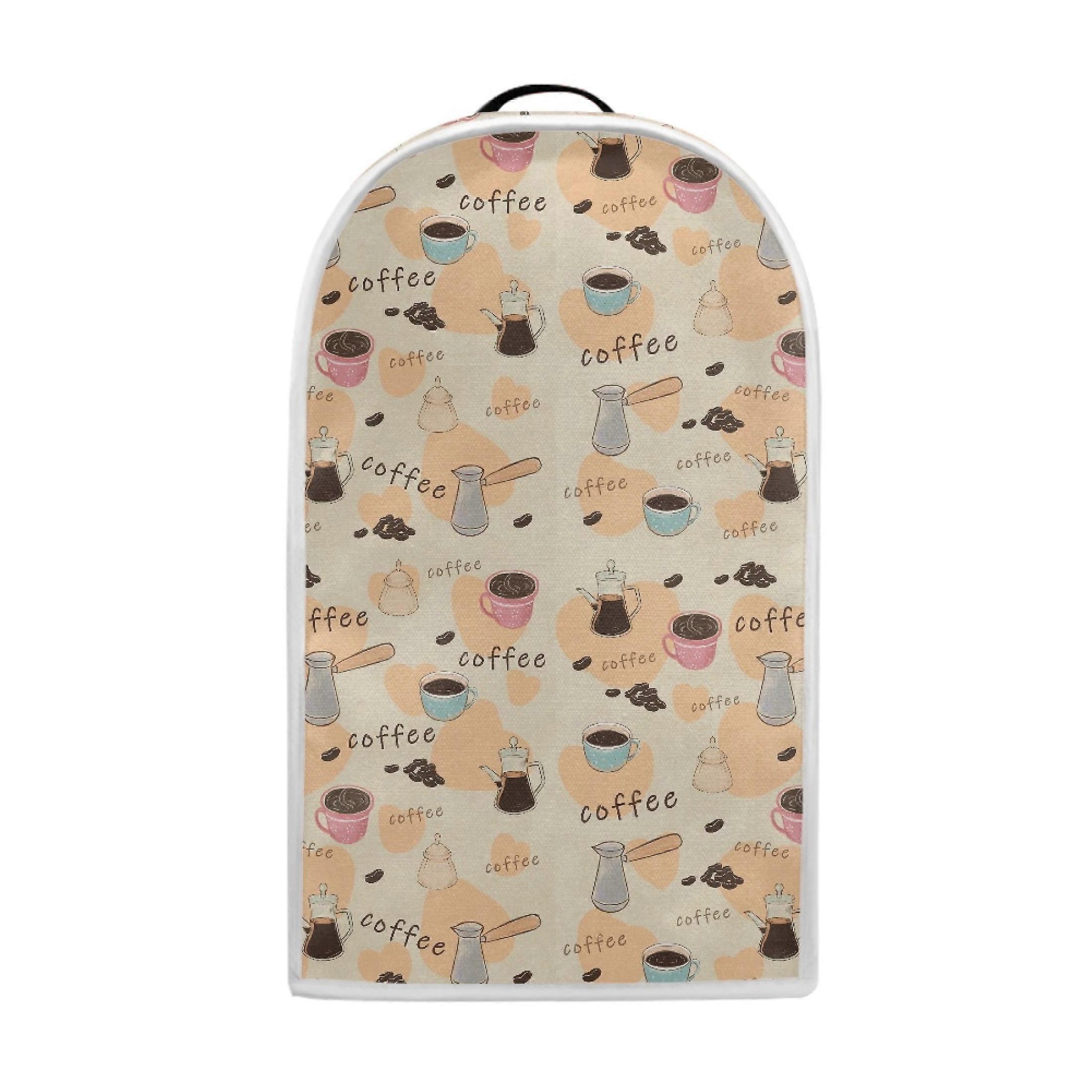 Coffee Theme Pattern Blender Covers for Kitchen Use AntiSlip