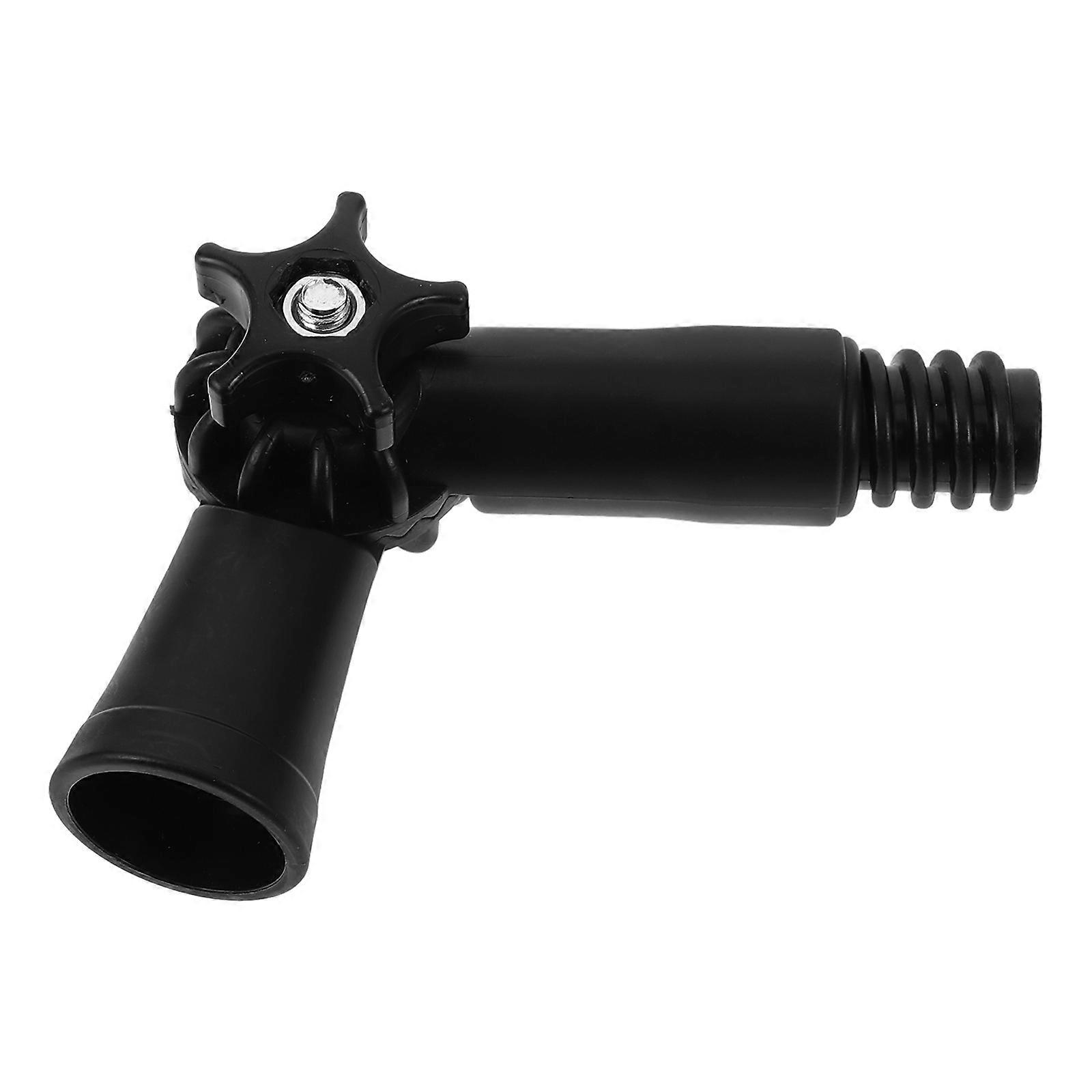 Extension Pole Angle Adaptor for Cleaning Black Plastic Tool