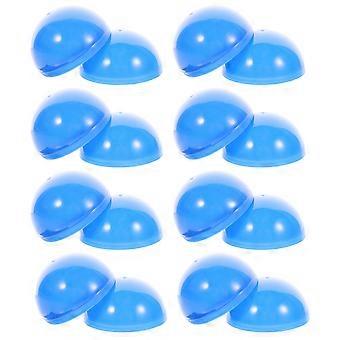 Compacte holle plastic ballen voor kinderen, blauwe loterijballen, 20 stuks