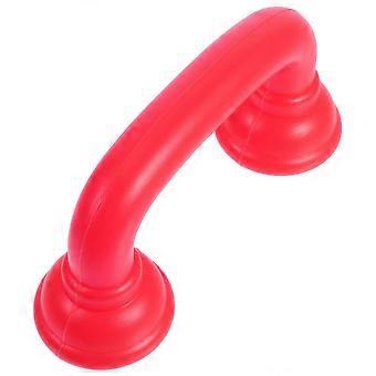 Rotes Spielzeugtelefon aus Kunststoff, Simulationsspielzeug für Kinder, geeignet für den Einsatz im Klassenzimmer