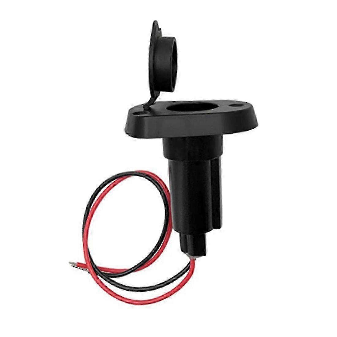 Yacht 2-Pin Stern Light Socket Plug-in Pole Base (Straight Base)