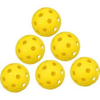 14pcs Golfbälle für Kinder Indoor-Golfbälle Kinder Golflöcher Golfball Airflow Golfball Hohler Golfball