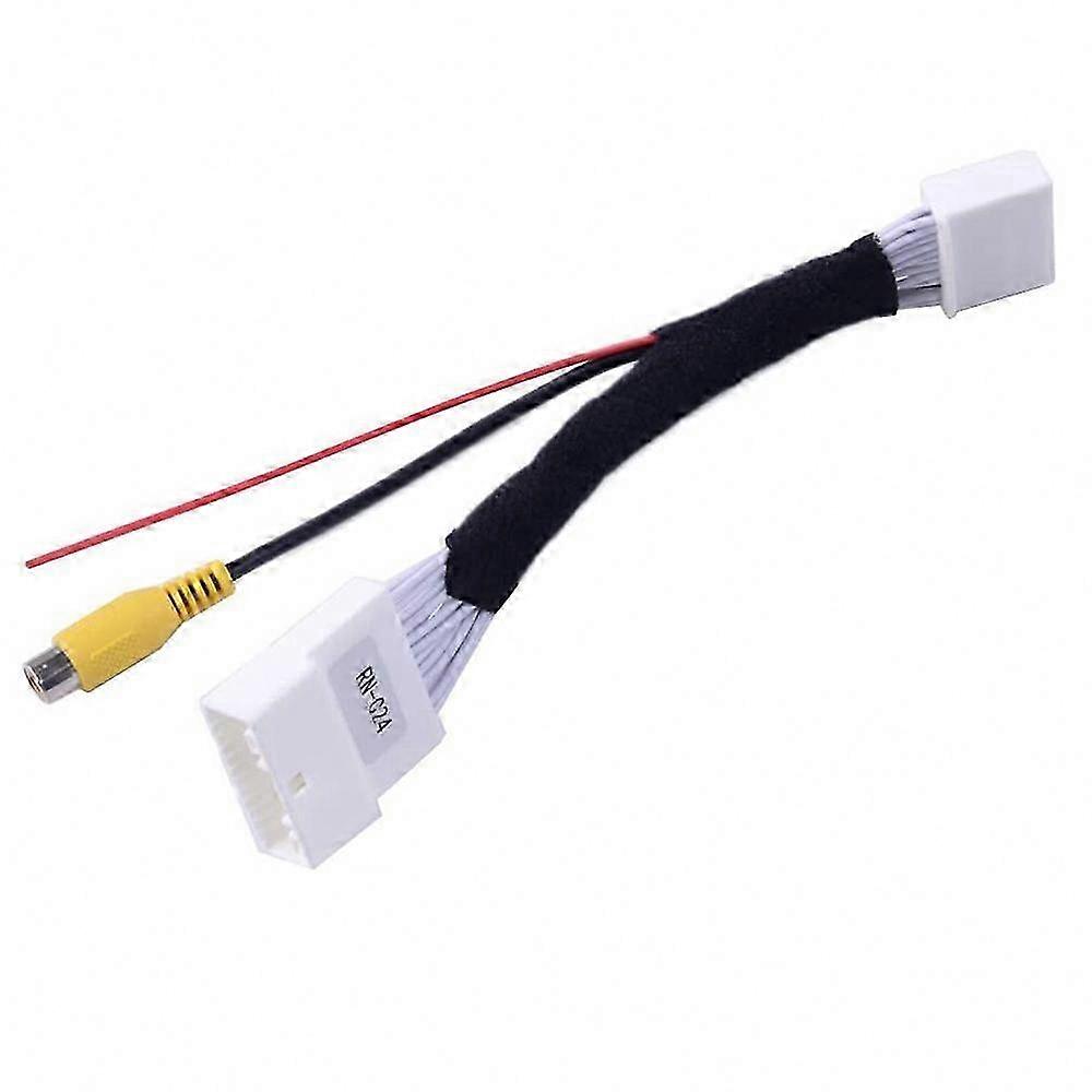 24 Pin Adapter Rear View Camera Connection Cable for 4 2012-Up