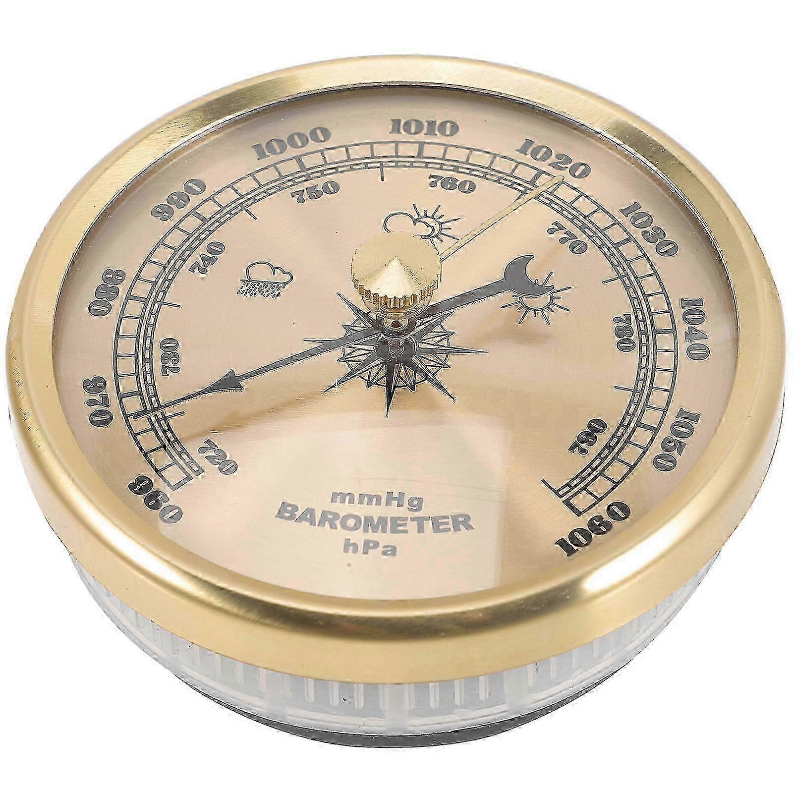Dial barometer for home use, adjustable aneroid barometer, multifunctional barometer, 1107 edition