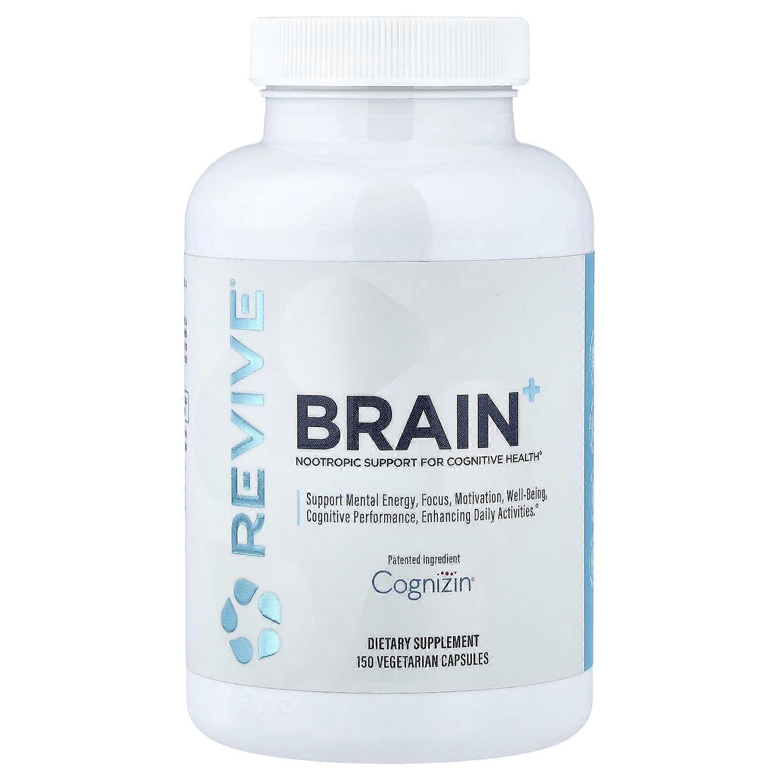 Revive, Brain+, 150 Vegetarian Capsules