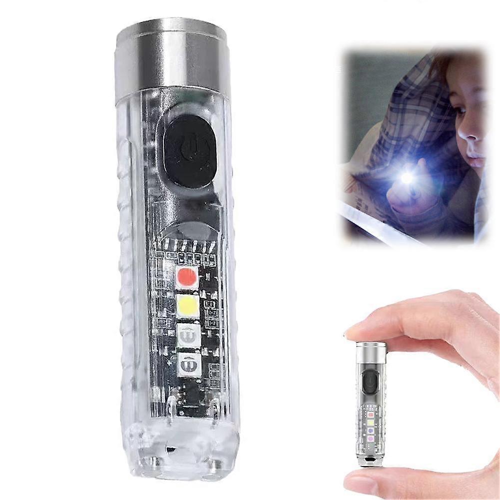 Mini Keychain Flashlight - Type C Rechargeable EDC Light