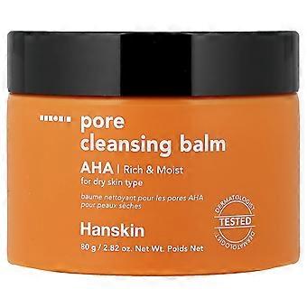 Hanskin, Pore Cleansing Balm, AHA, 2.82 oz (80 g)