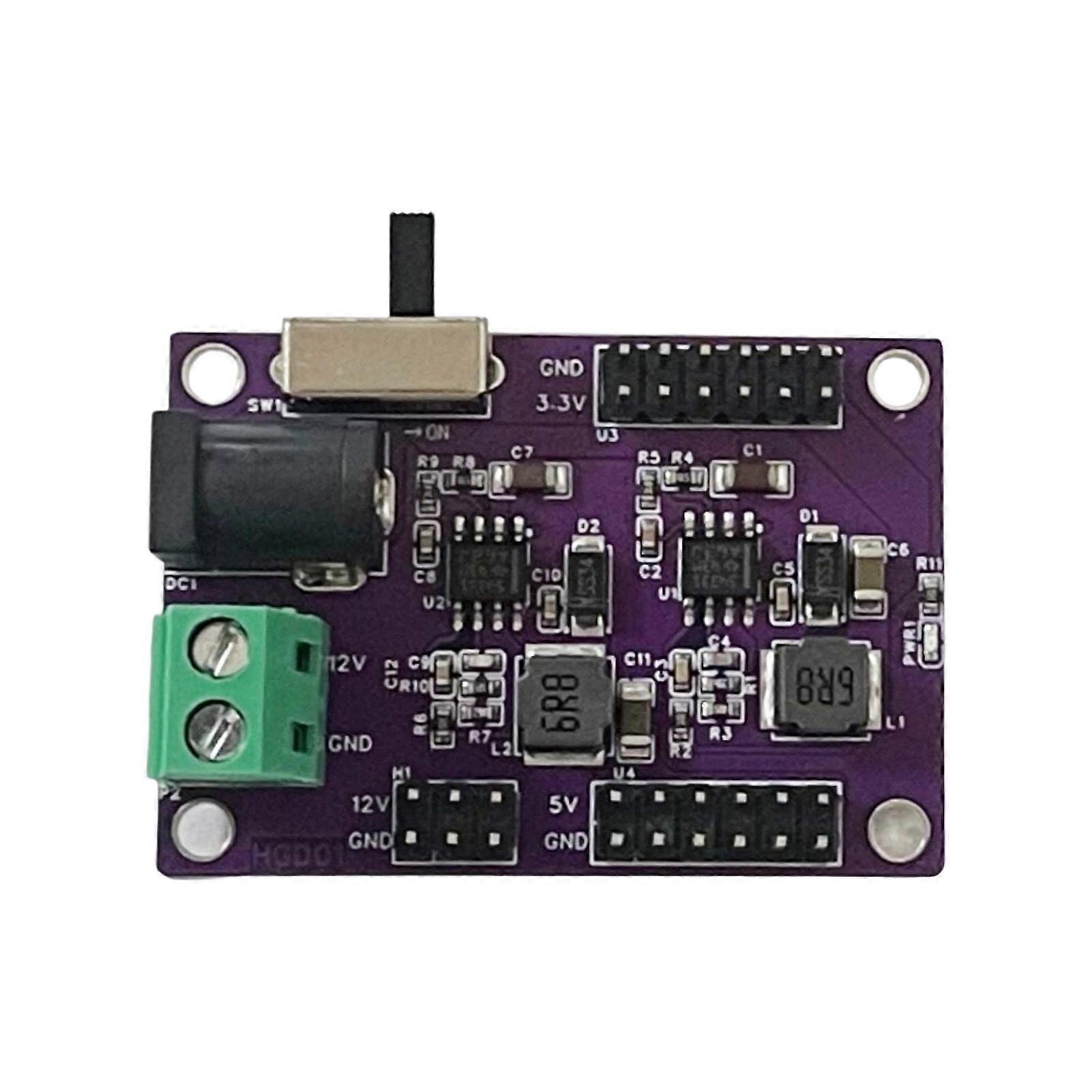 DC7-28V Input To DC3.3V 5V 12V MultiOutput Power Supply Module Voltages Conversion Module For Electronics Projects Multicolor