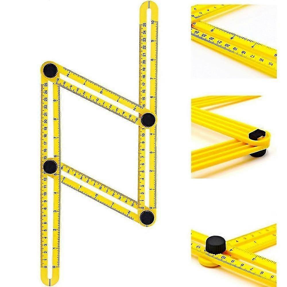 Measurement Tool, Multi-angle Layout Tools Template Tool Ruler For Builders