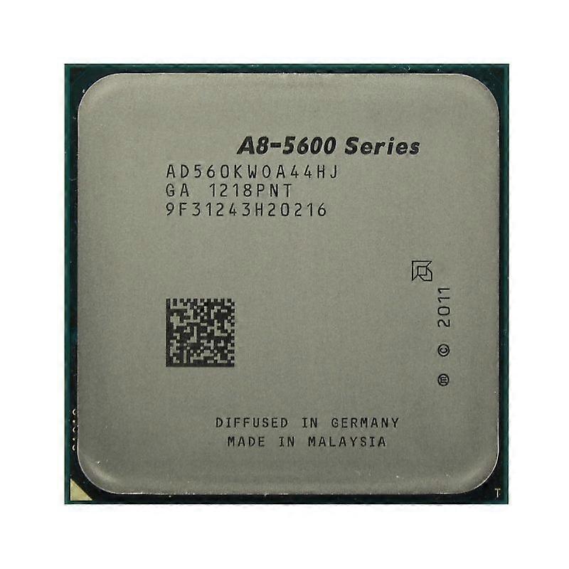 A8-5600 CPU - Socket FM2 4 Cores 4 Threads 3.6GHz 1MB L2 Cache 4MB L3 Cache 65W.