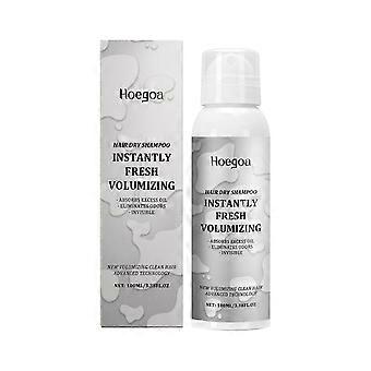 Leave-In Dry Hair Spray för omedelbar volym och näring Fluffigt, glansigt hår med kollagen-, mynta- och citronextrakt