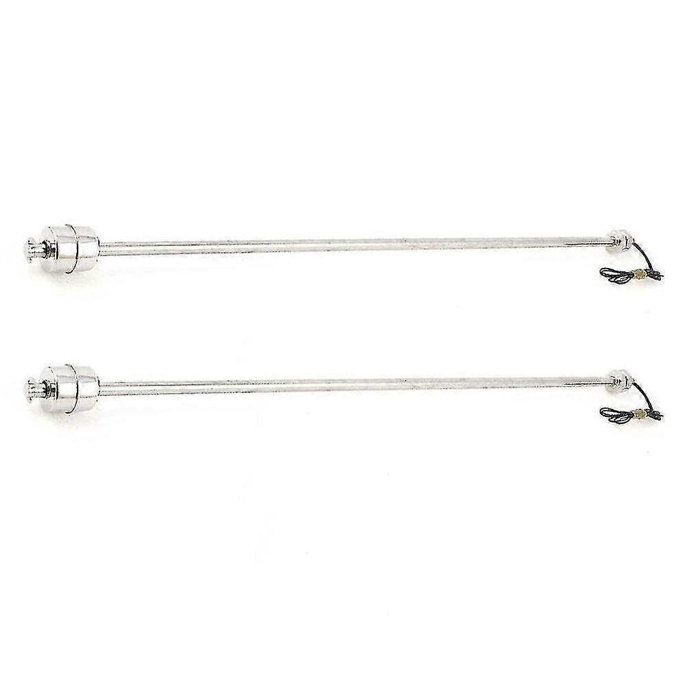 2x 50cm Stainless Steel Water Level Liquid Sensor Vertical Float Switch