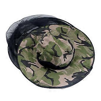 Cappello Boonie con patta per il collo, asciugatura rapida, resistente all'acqua, mimetico, 38*53 cm, protezione per viso e collo, 1 set