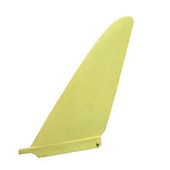 Surfbræt Fin 10 tommer Surfboard Center Finner Padle Board Longboard Single Finner Surfing Sports Tilbehør Gul