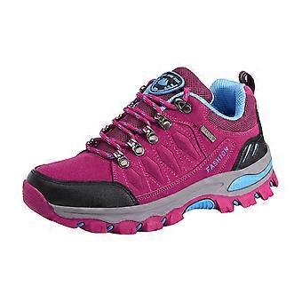 Women's Sneakers Outdoor Sports Climbing Hiking Shoes Waterproof Trekking Running Shoes Anti-Slip Wear-Resistant Trail Backpacking Outdoor Hiking Shoe