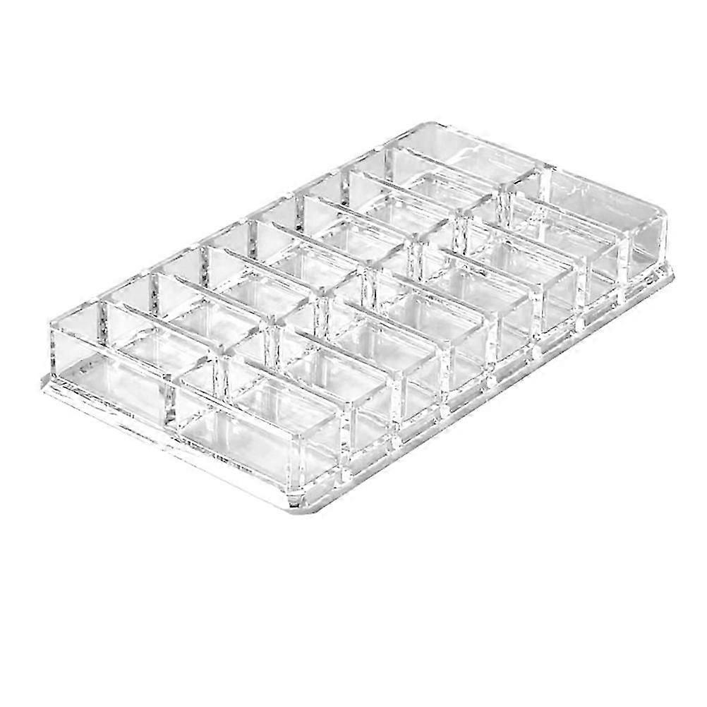Makeup Powder Organizer | Acrylic Compact Display Box | Transparent