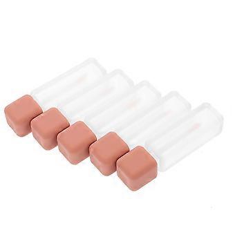 Mini Lipstick Bottles ABS Material for Storage Use 5Pcs 6Ml Tubes