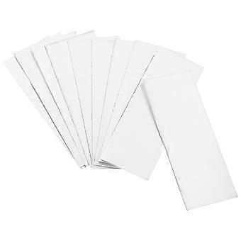 Aluminum Fruit Battery Experiment Sheets for Educational Use 50Pcs Silver