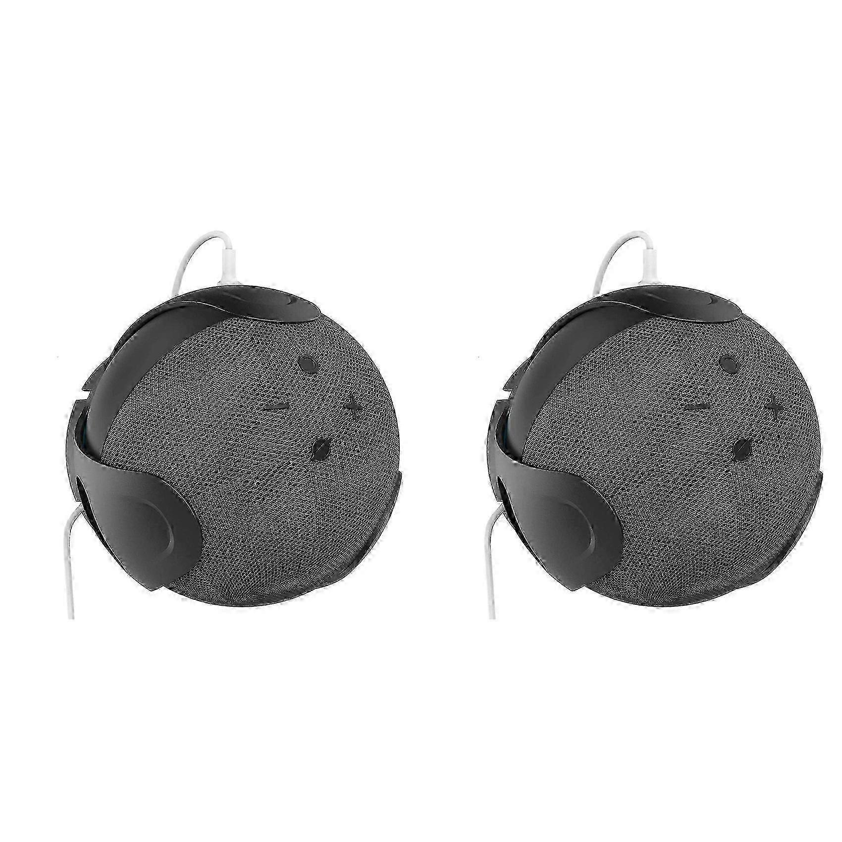 2X Wall Mount Holder compatible with Echo Dot 5./4.Generation Speaker Outlet Wall Bracket Stood compatible with Echo Dot 5Th/4Th Gen EP