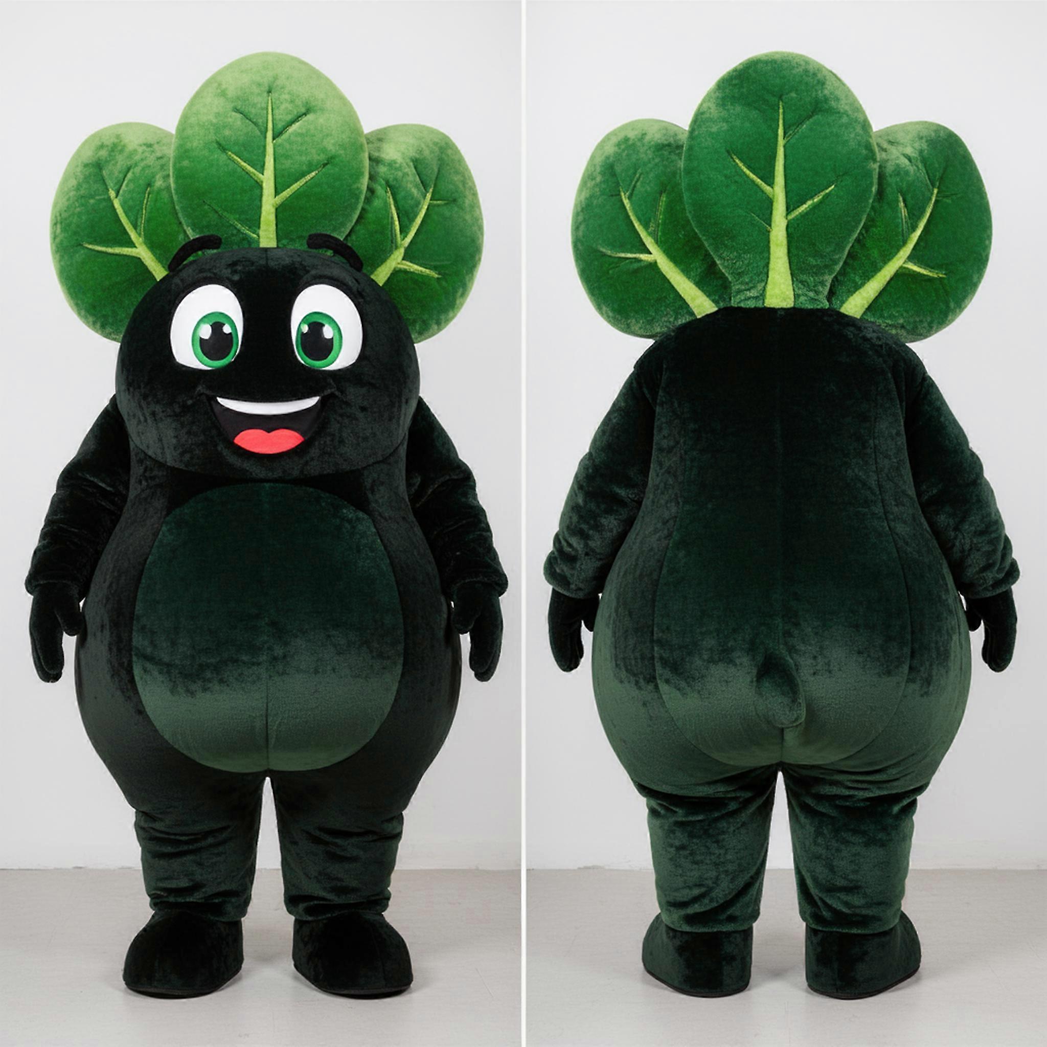 MASTICOT Vibrant Green Plump Spinach Mascot