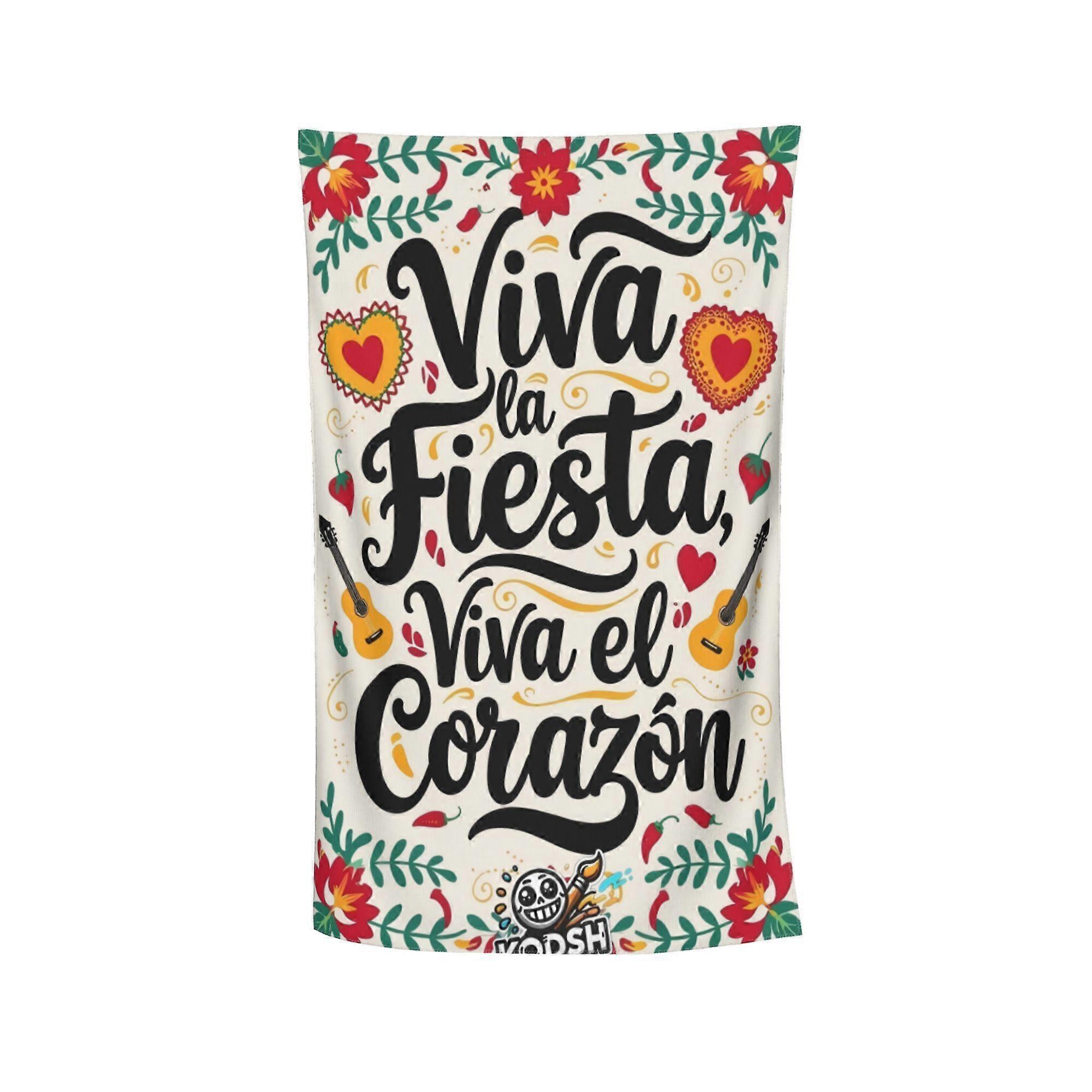 Serviette de plage en microfibre à imprimé tropical style folklorique mexicain, idéale pour les vacances à la plage et la baignade, un cadeau parfait - Hasyg