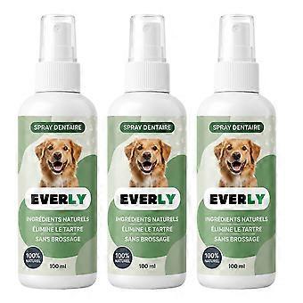 Dog Dental Spray, Fresh‑Breath Oral Care Spray for Dogs and Cats, Quick Natural Pet Breath Freshener, Gentle Plaque Remover Spray