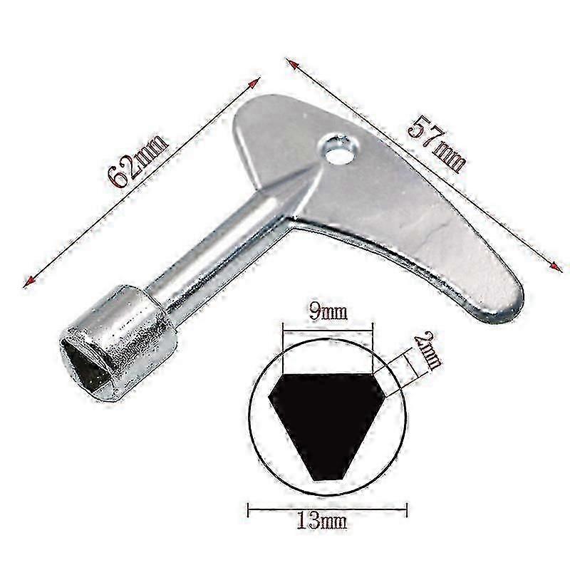 Elevator Triangle Key/train Door Triangle Lock Accessories