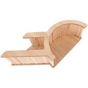 Hamstertunnel aus Holz – Versteck zum Spielen und Verstecken