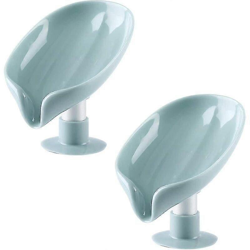 Leaf-Shaped Self-Draining Soap Dish
