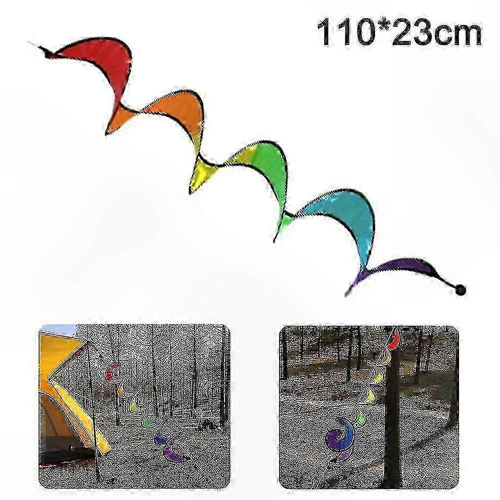 Rotating Rainbow Outdoor Decorative String compatible with Parties and Events (cm)