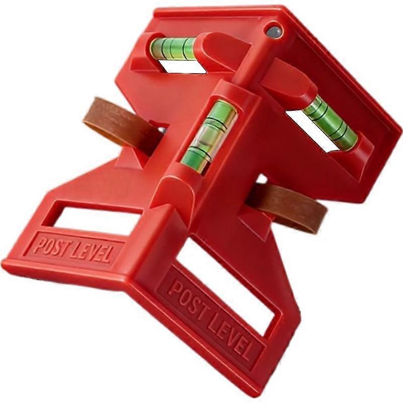Folding Post Level Magnetic Vertical Horizontal Bubble Ruler Plastic