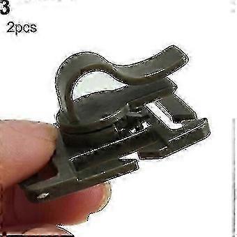 2Pcs Rotatable Water Bladder Tube Trap Hose Clip for Webbing Hydration Backpack,x
