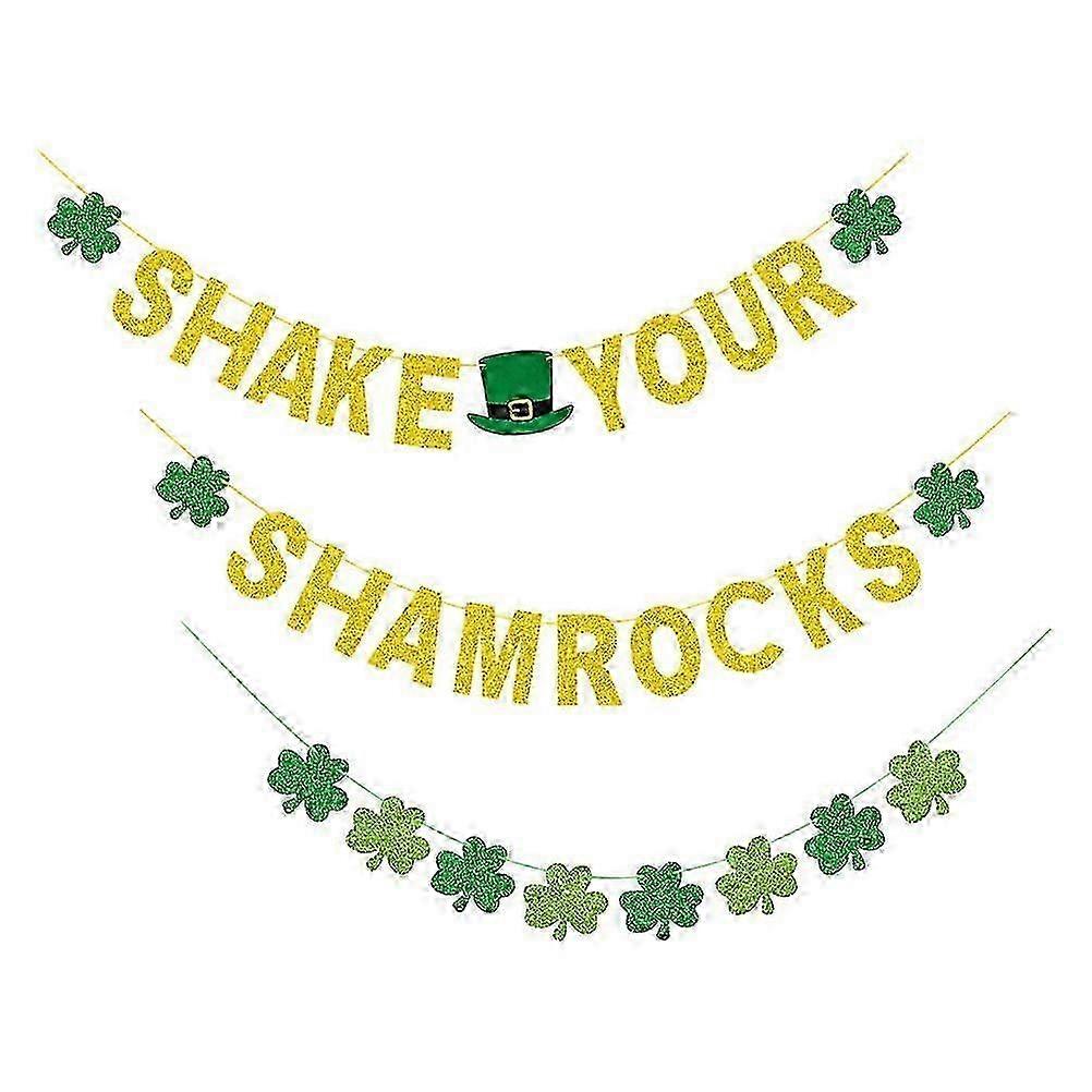 Clover-Themed Party Banner
