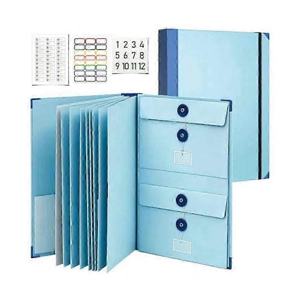 Passports, Birth Certificates & Important Documents Bound Expanding File Folder