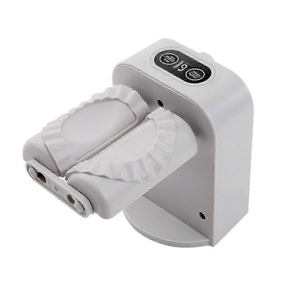Dumpling Skin Pressing Machine Gray-white Automatic Electric Empanada Maker Press
