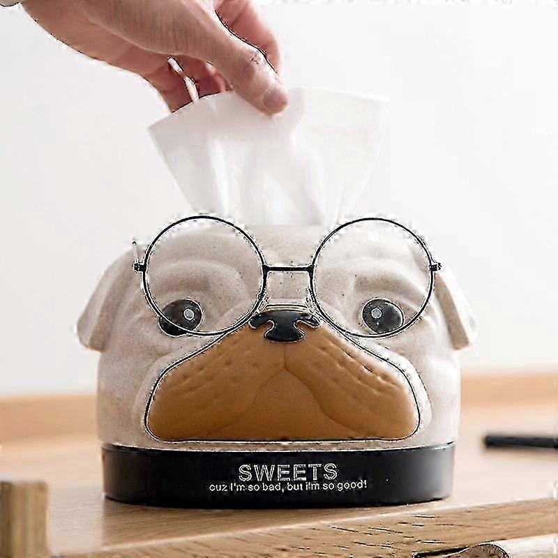 Cartoon Dog Tissue Holder