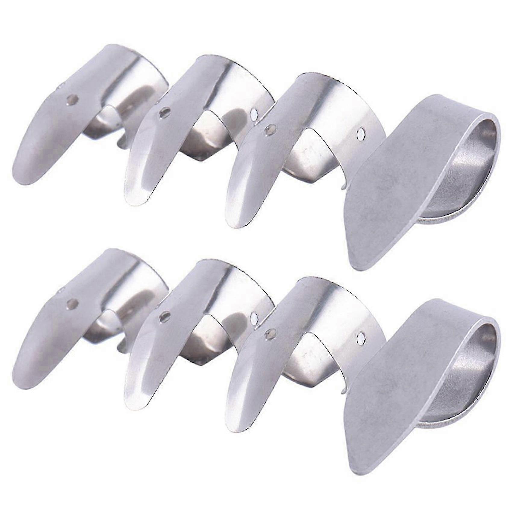8 Piece Metal Finger Thumb Pick Kit