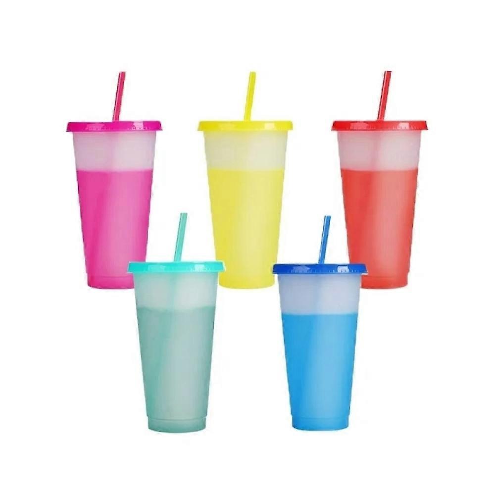 Spill-Proof Colour-Changing Reusable Cups