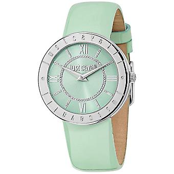 Just cavalli watches shiny Quartz Analog Woman Watch with Cowhide Bracelet R7251532504