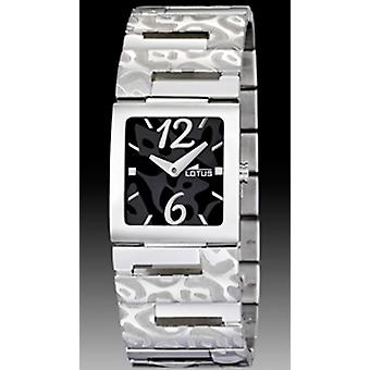 Lotus Quartz Analog Women's Watch with L15722/3 Stainless Steel Bracelet