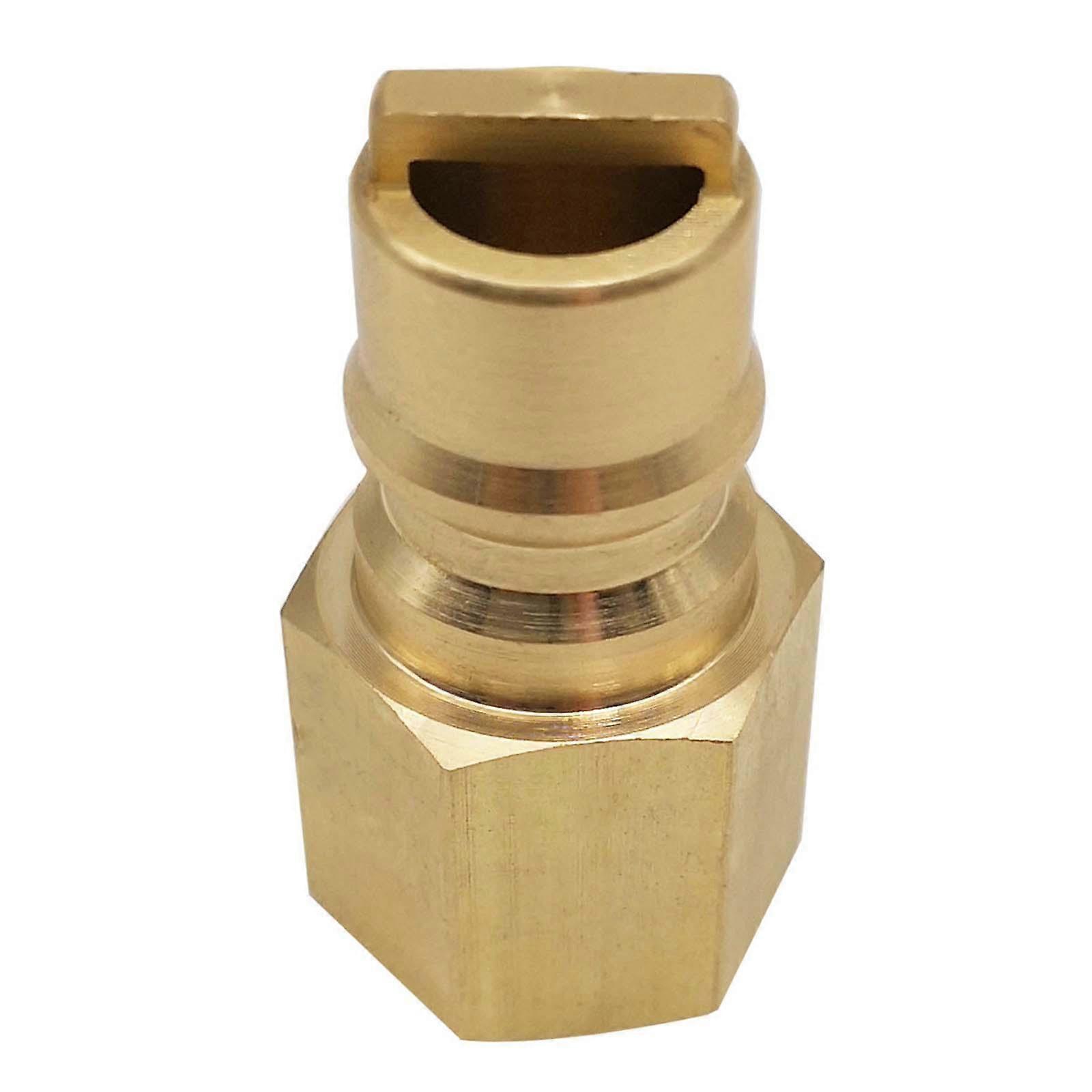 Brass 3/8inch Quick Connector Propane Quick Disconnect Connect Accessory