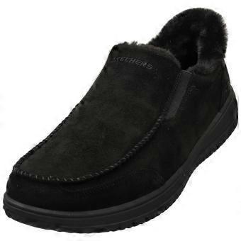 Skechers Slip-ins Murette Scofield Mens Slip On Shoes in Black