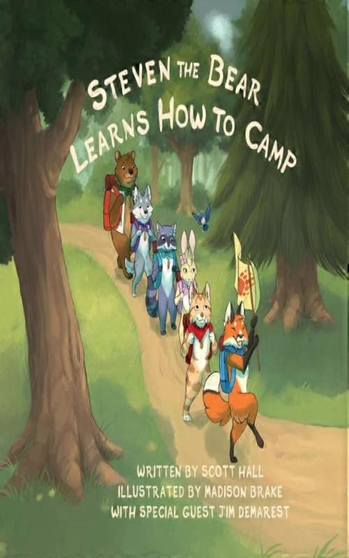 Steven The Bear Learns How To Camp