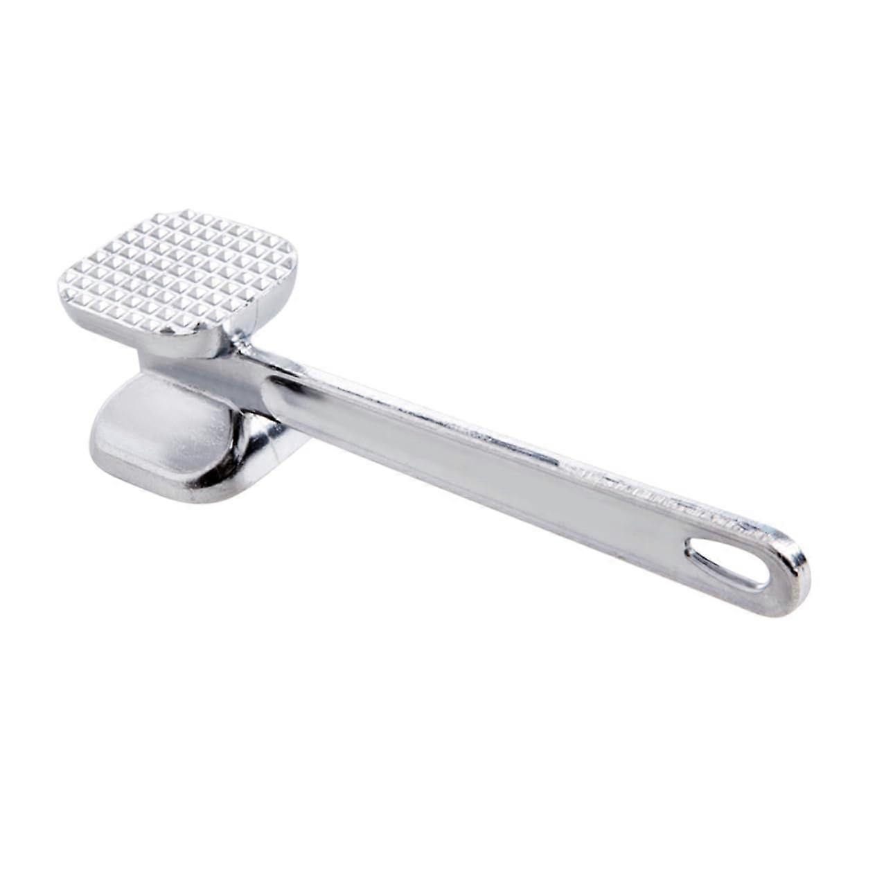 Dual-Function Stainless Steel Meat Hammer